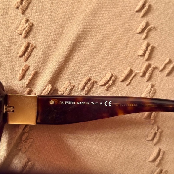 Valentino Tortoise Shell Sunglasses